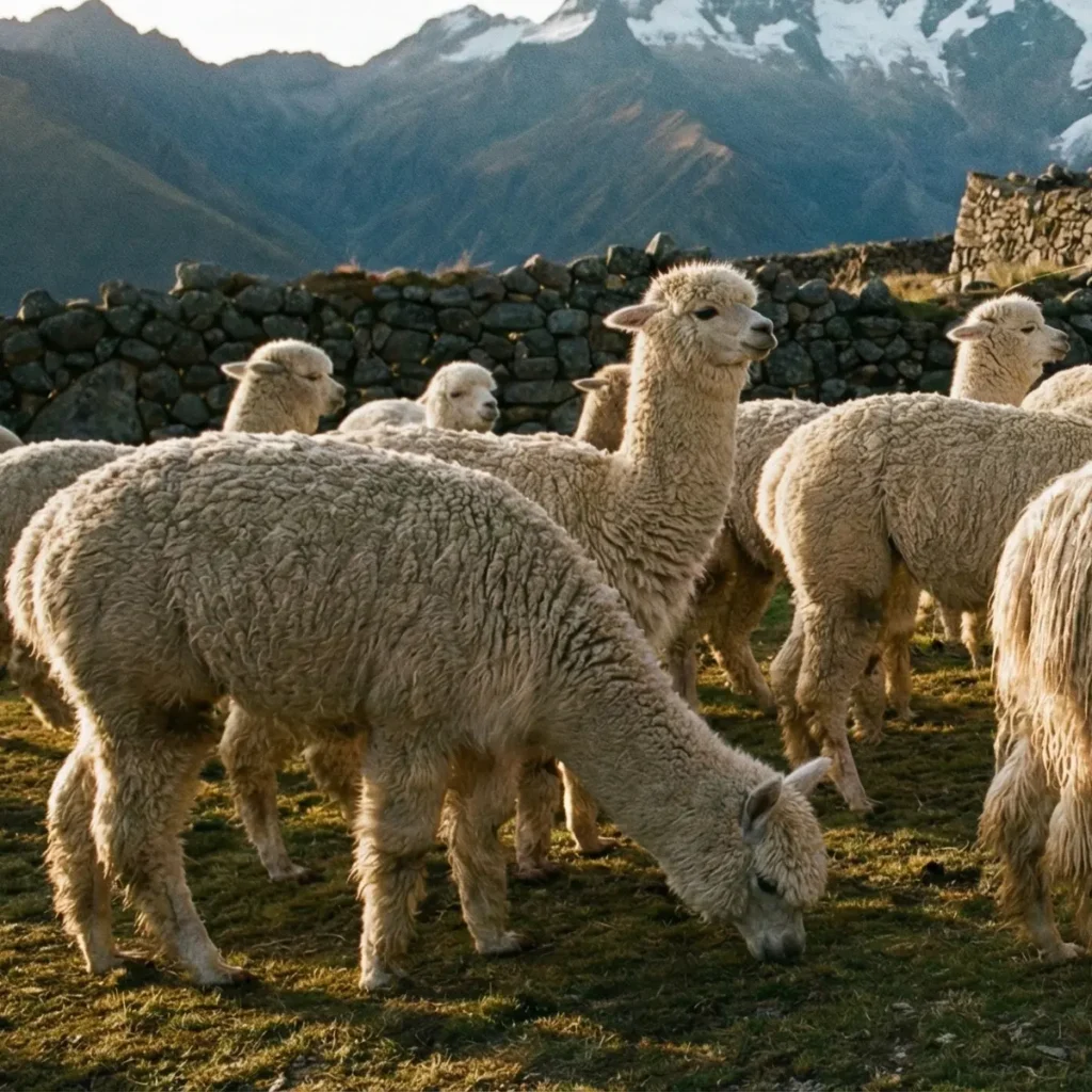 Camélidos Peruanos Alpacas