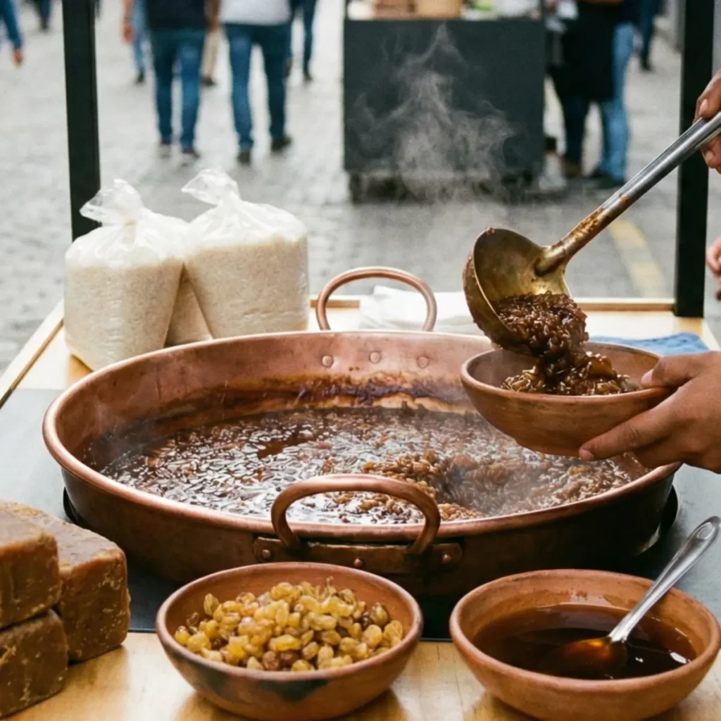 Comida Callejera Peruana Arroz zambito