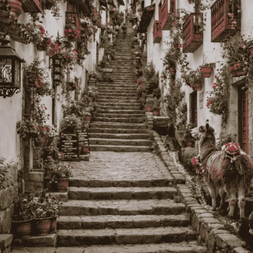 Calle de Cusco Siete Borreguitos