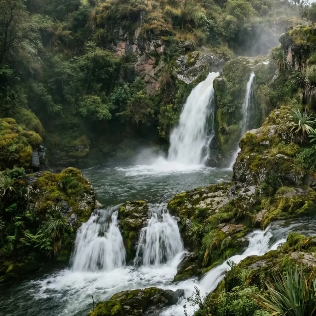 Lugares escondidos en Cusco Cascadas de Huayllarcocha