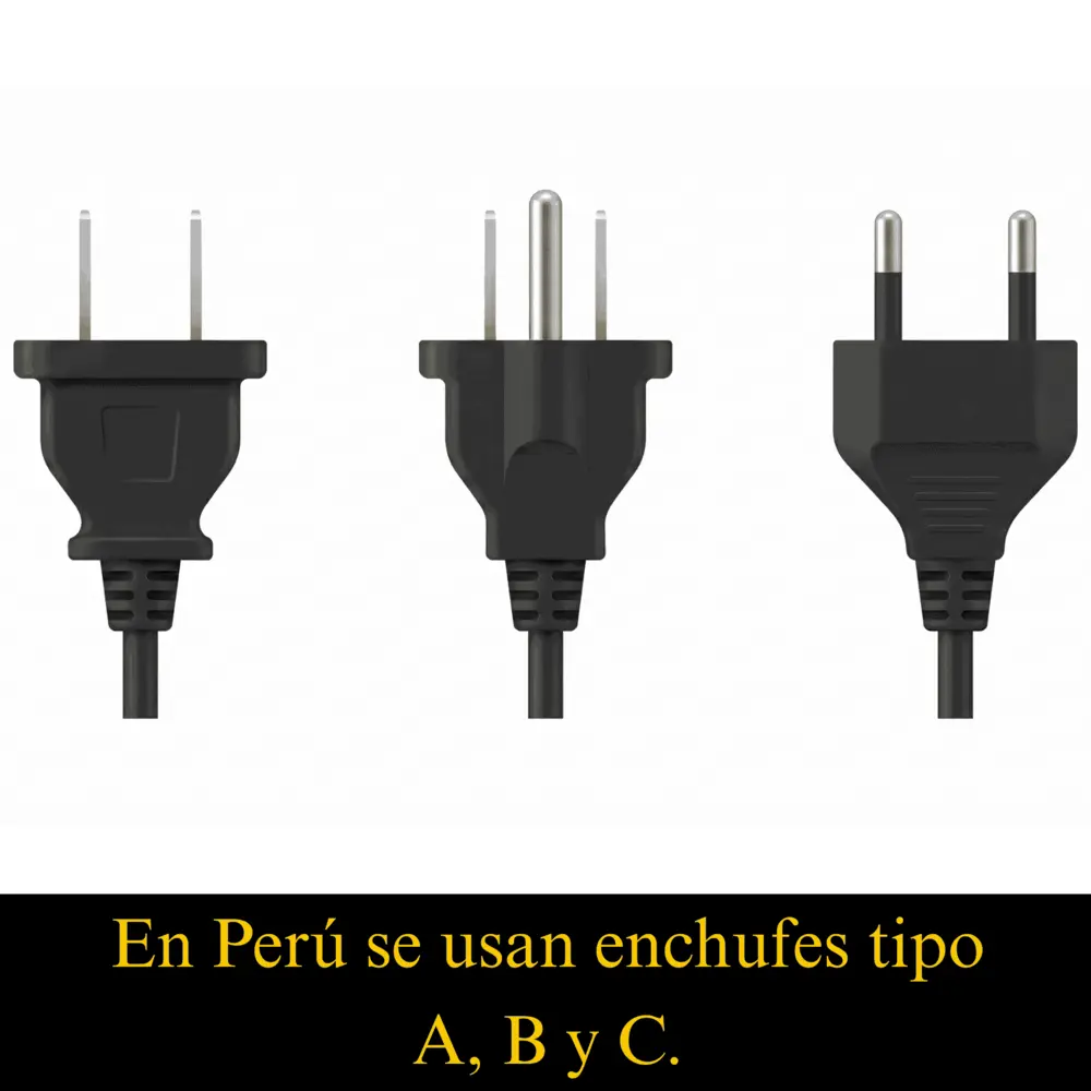 Voltaje y enchufe en Perú
