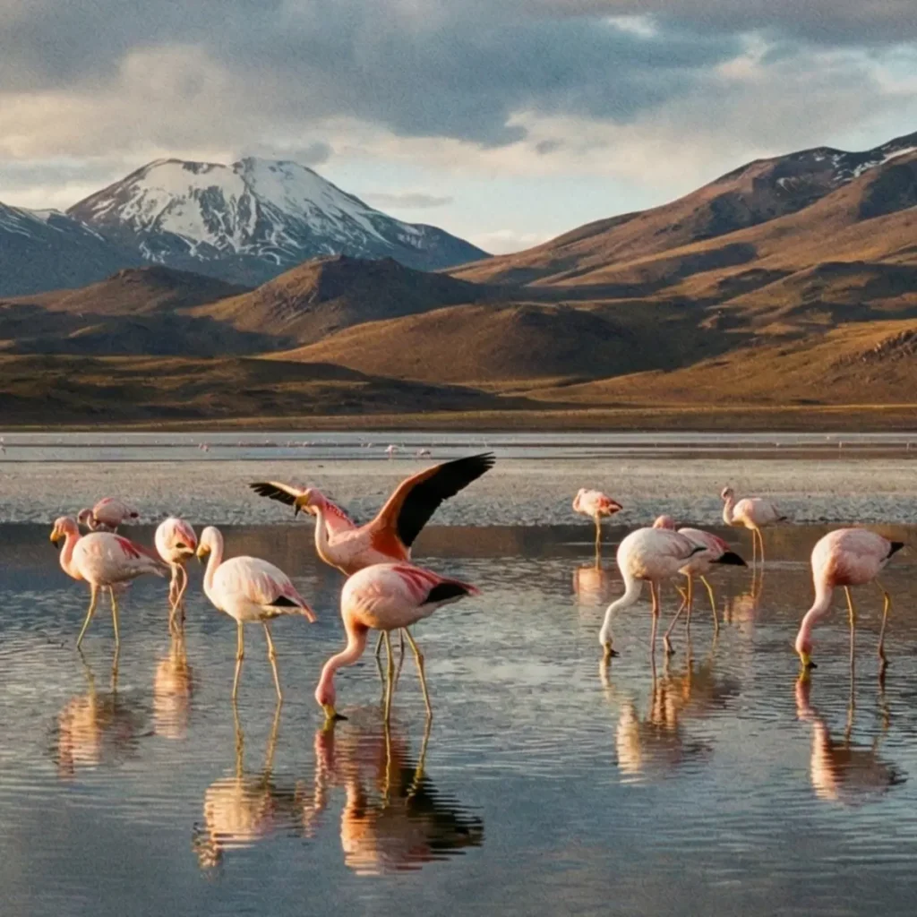 Aves Peruanas Flamenco Andino
