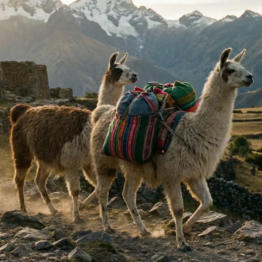 Camélidos Peruanos Llamas
