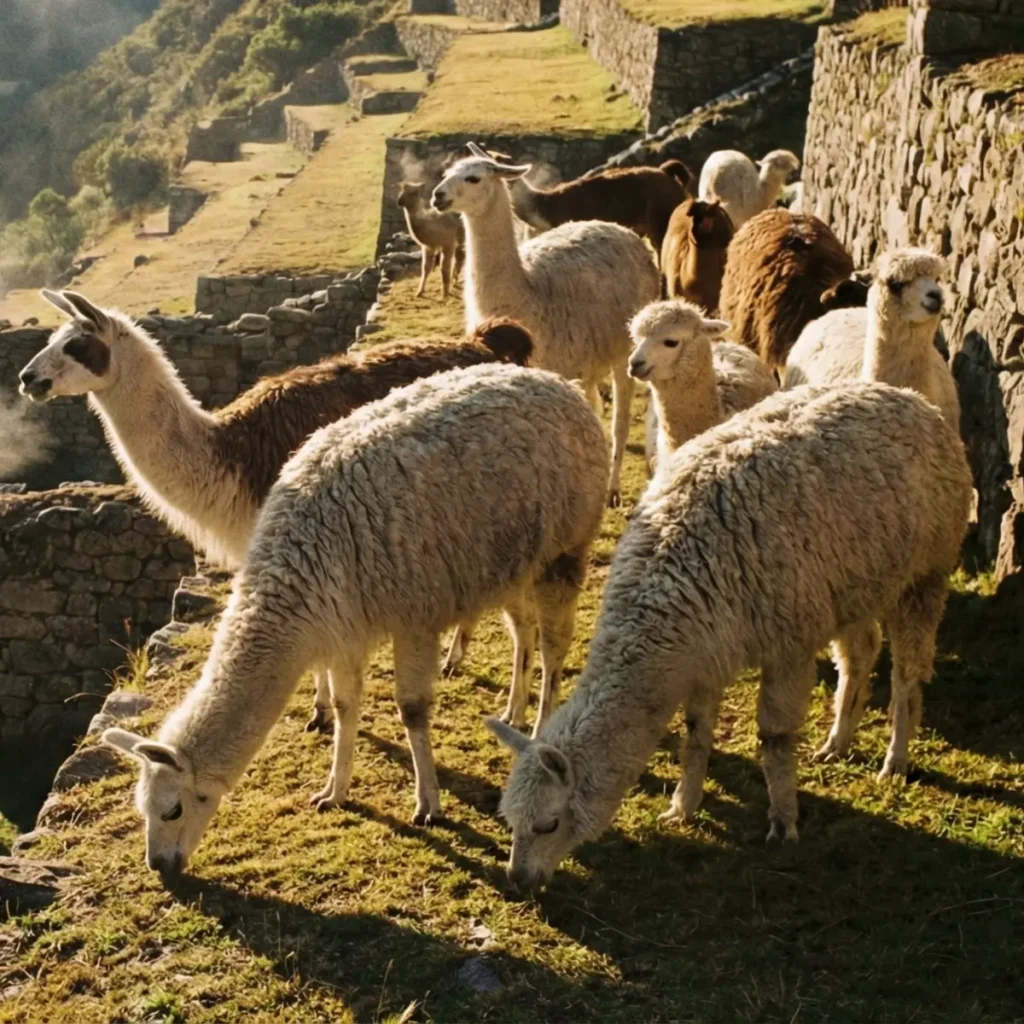 Animales del Perú Llamas y Alpacas