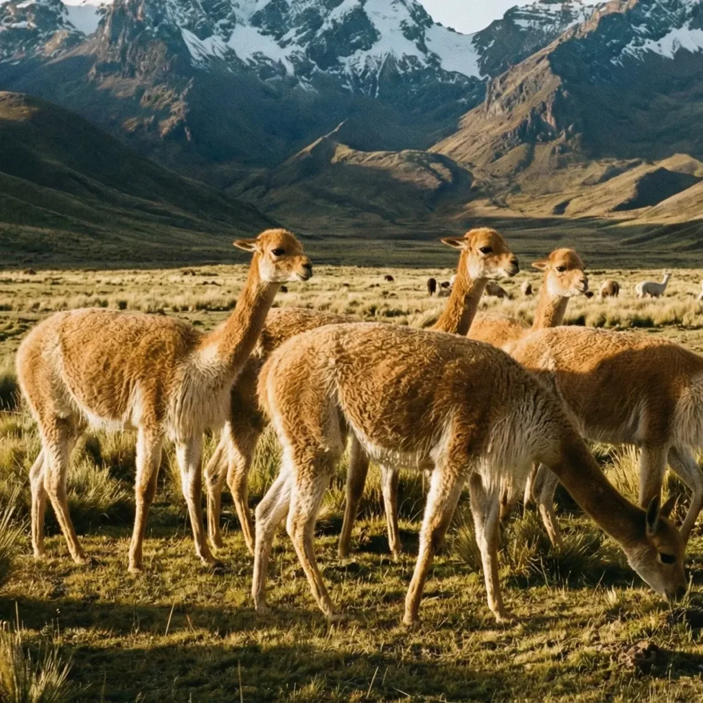 Camélidos Peruanos Vicuñas